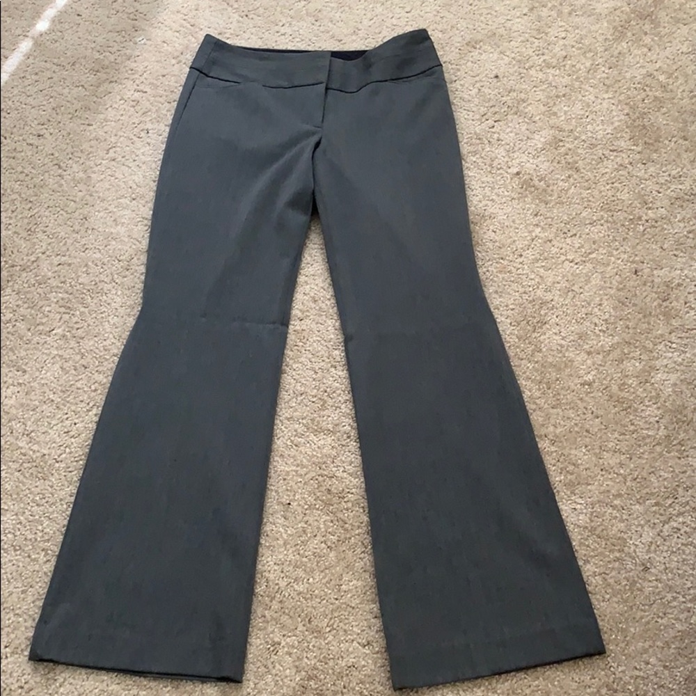 Grey express editor pants